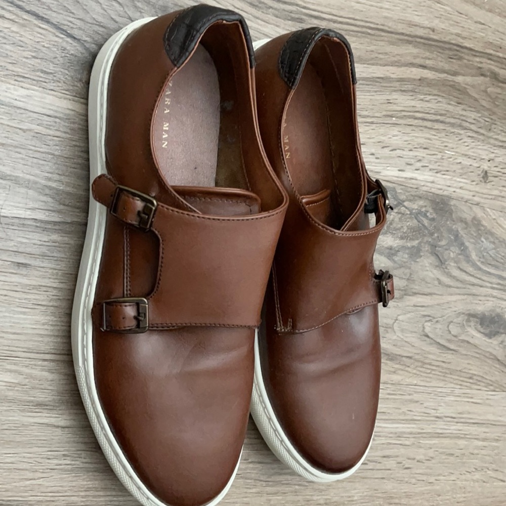 Zara leather shoes